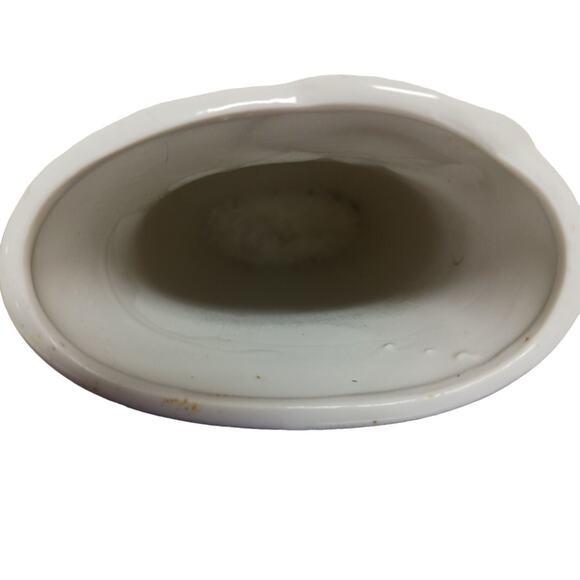 Goose Vase Porcelain 3D Country Cottage Farmhouse Decor Taiwan 5.5" Vintage - Picture 7 of 11